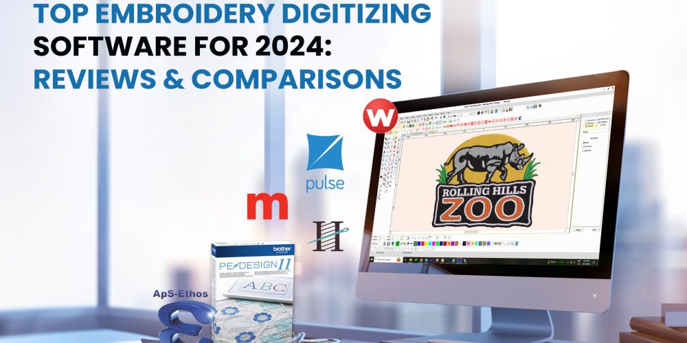 horizontal banner Embroidery